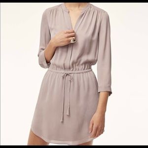 Aritzia Babaton Bennett  Silk Mini Dress M #1072